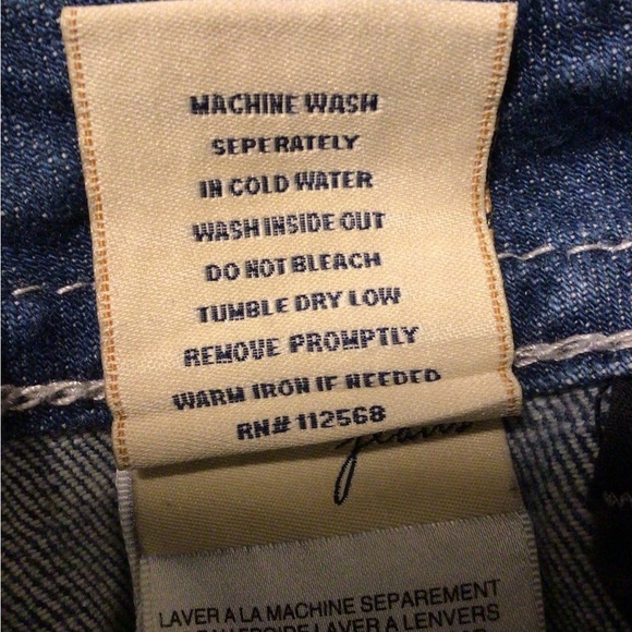 Miss me women’s 30 inseam 33 rhinestone embroidered embellished western jeans - Picture 6 of 8